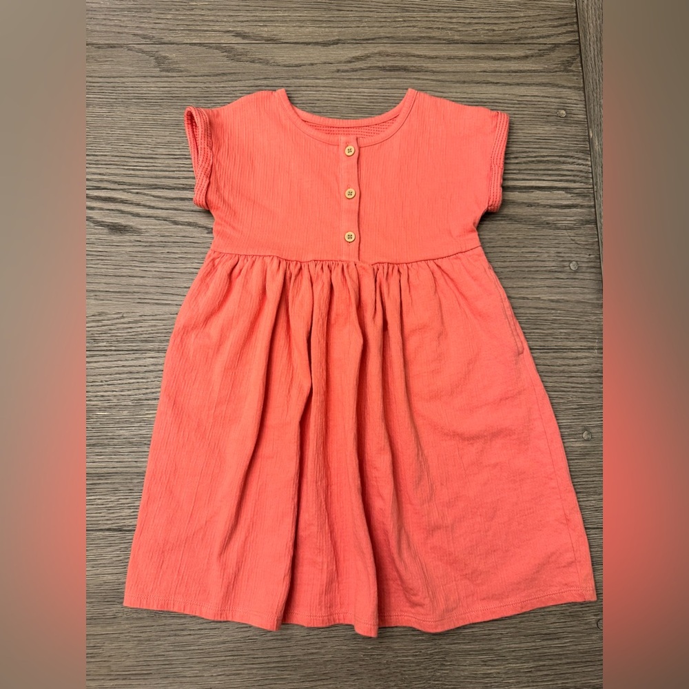 Cat & Jack Coral Casual Dress